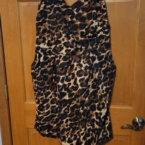 Strapless dress